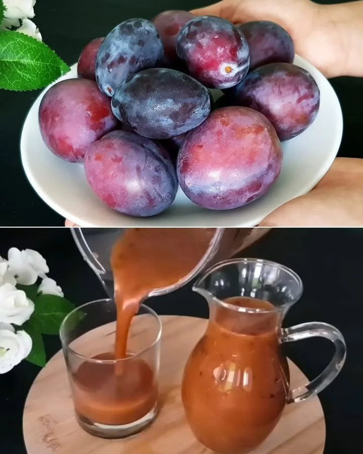 Delicious Grandmother's plum recipe for a liver cleanse
