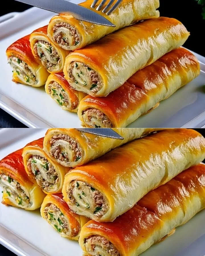 Delicious ground meat holiday dish served in a festive setting.