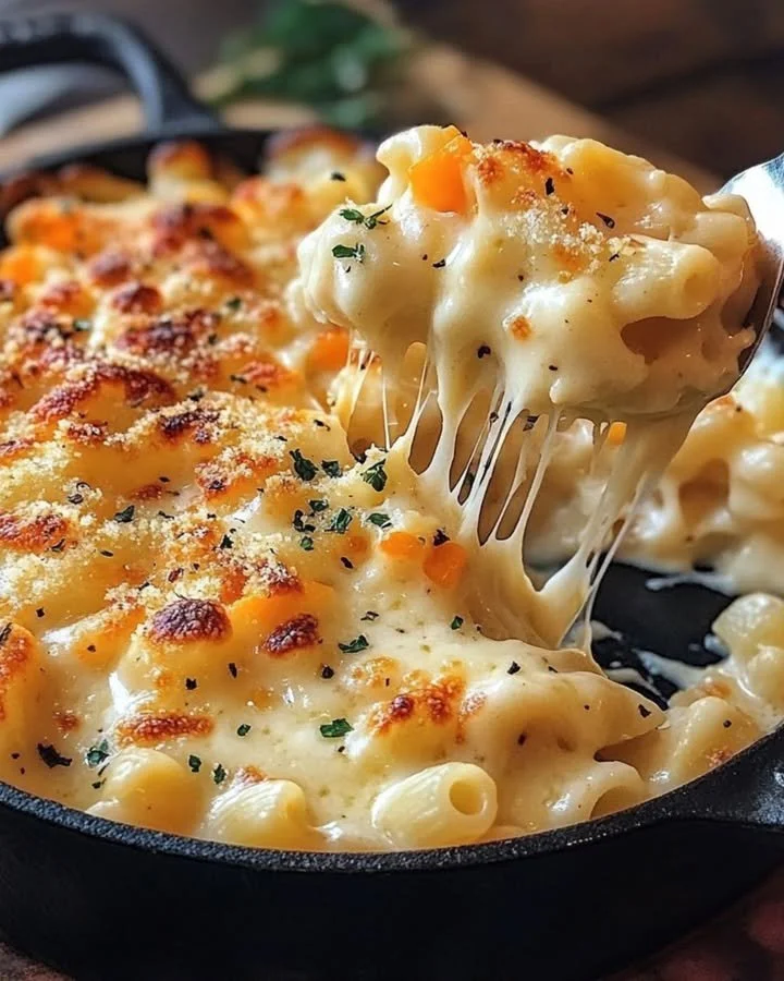 Bowl of Hidden Veggie Mac and Cheese featuring creamy pasta and colorful vegetables