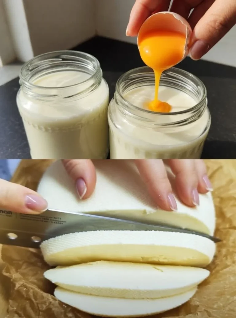 Homemade cheese made from 2 liters of milk