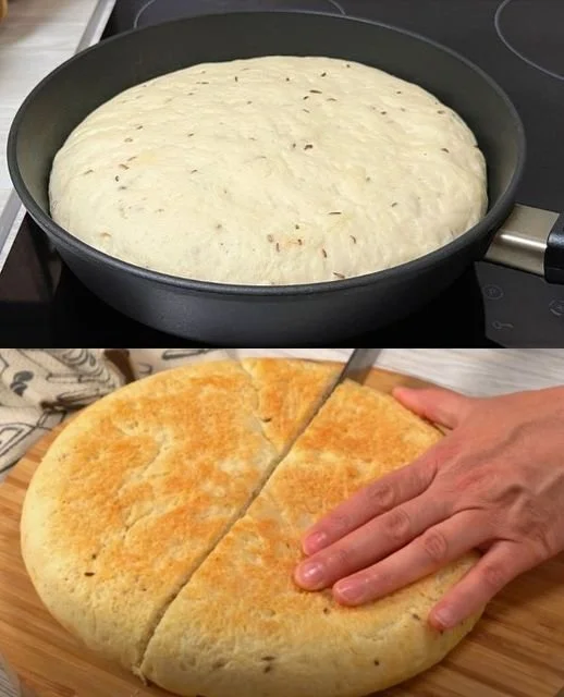 Delicious no-oven bread made easily at home
