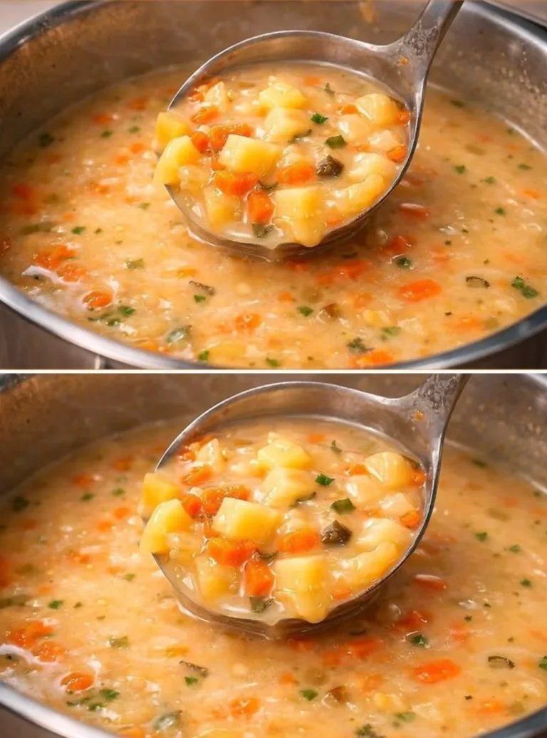 Delicious potato soup that comforts the stomach and nourishes the soul