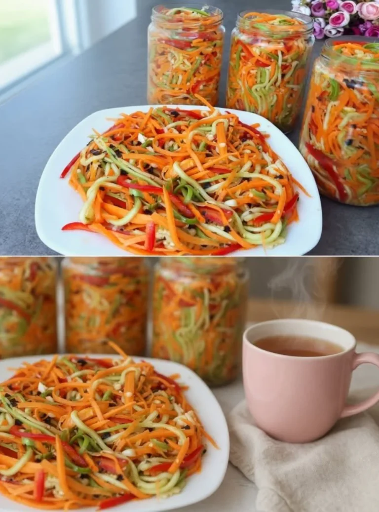 Colorful jars filled with winter prep recipes for family meals
