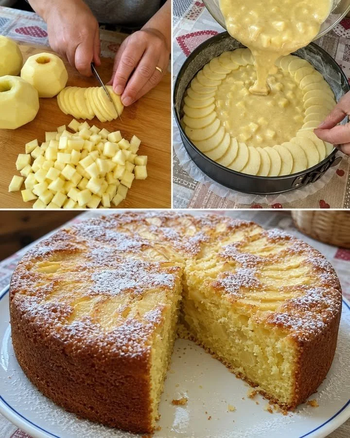 Delicious Apple Cinnamon Tart served with creamy yogurt topping
