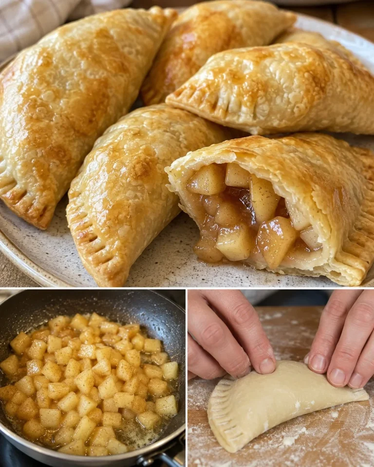 Delicious apple cinnamon pockets baked to perfection, perfect for snacking.
