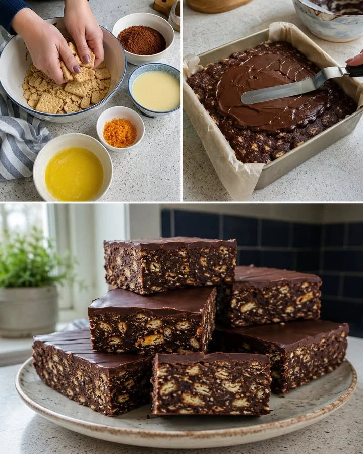 Decadent chocolate biscuit truffles infused with orange zest