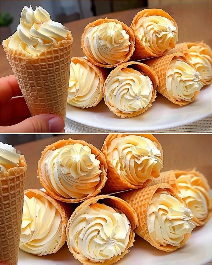 Bowl of easy homemade lemon ice cream made with condensed milk.