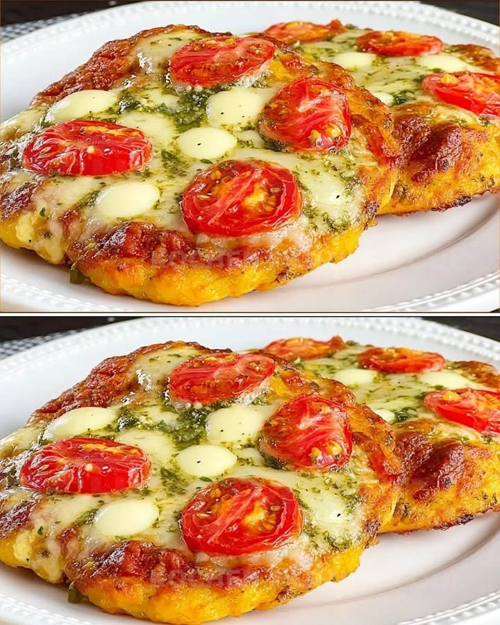 High-protein lentil pizza recipe made in 5 minutes without flour.