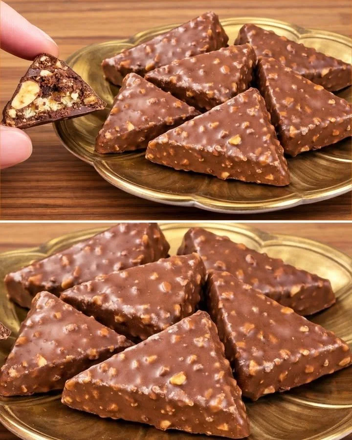 No-bake dessert with no eggs and no flour, easy to make at home.