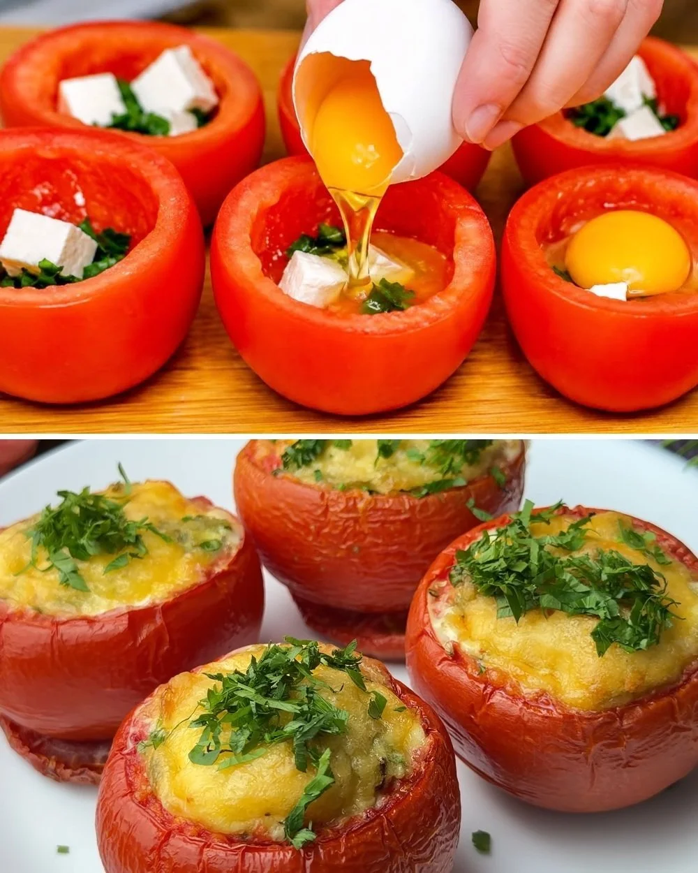Delicious Tomato and Egg Dish served in a skillet