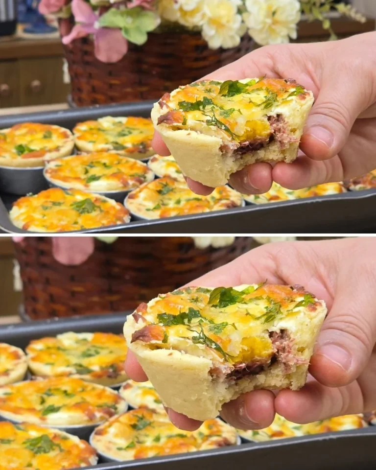 Two-ingredient open-faced pie made with simple ingredients, served on a plate.