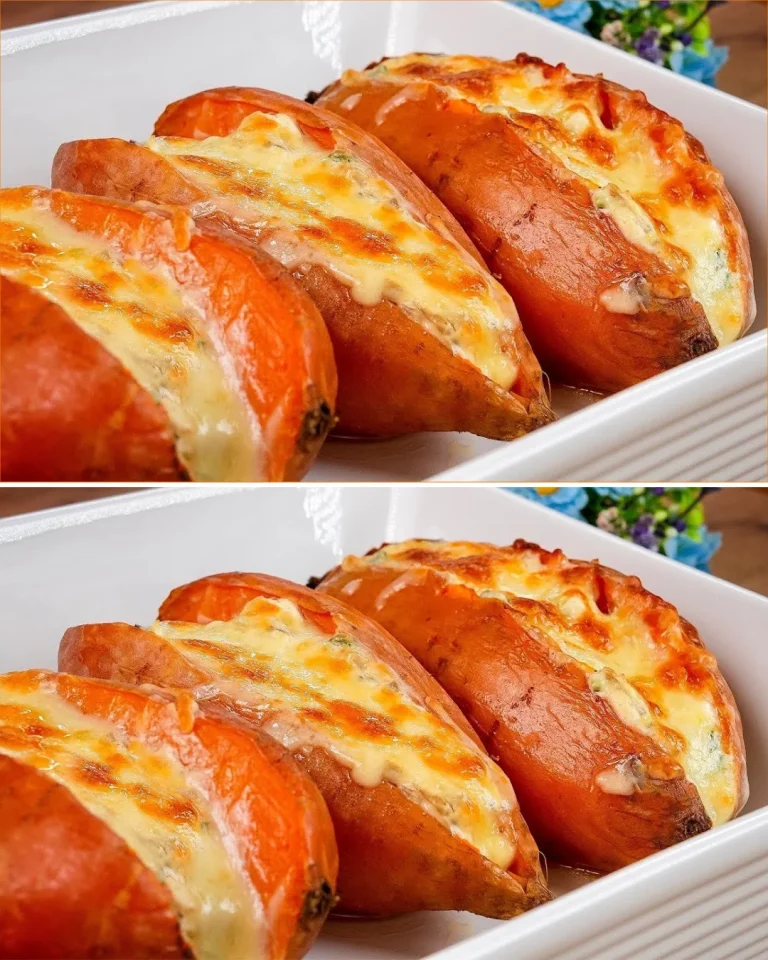 A delicious sweet potato dish with minimal ingredients.
