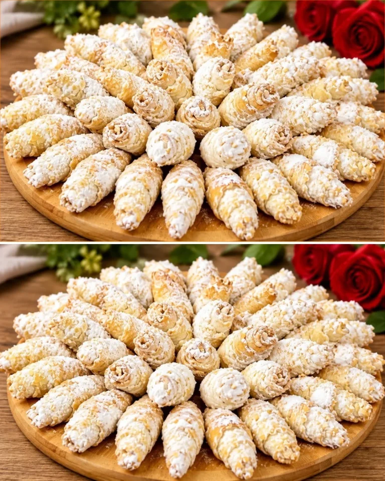 Delicious tender walnut cookies made with a few simple ingredients